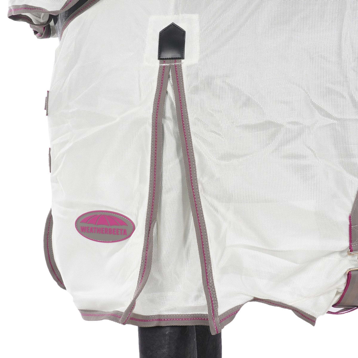 Weatherbeeta Comfitec Airflow II Combo Neck Wit/Donkergrijs/Orchid