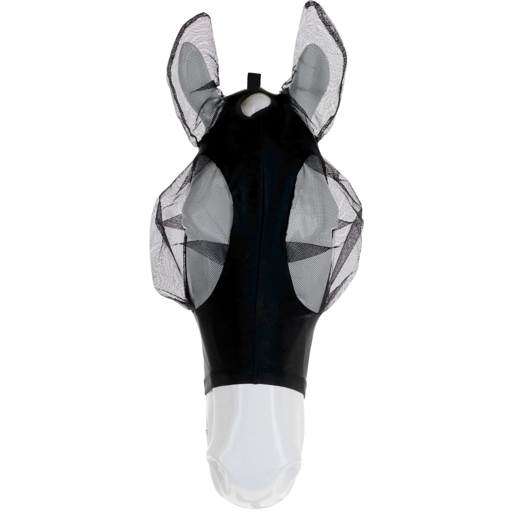 WeatherBeeta Vliegenmasker Deluxe Stretch Bug met Oren Zwart