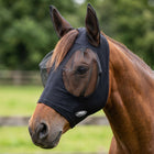 WeatherBeeta Vliegenmasker Deluxe Stretch Bug met Oren Zwart