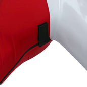 Weatherbeeta Vliegenmasker Deluxe Stretch Bug met Oren Rood/Zwart