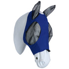 WeatherBeeta Vliegenmasker Deluxe Stretch Bug met Oren Royal Blauw/Zwart