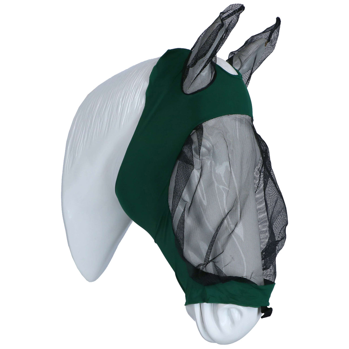 Weatherbeeta Vliegenmasker Deluxe Stretch met Oren Hunter/Zwart