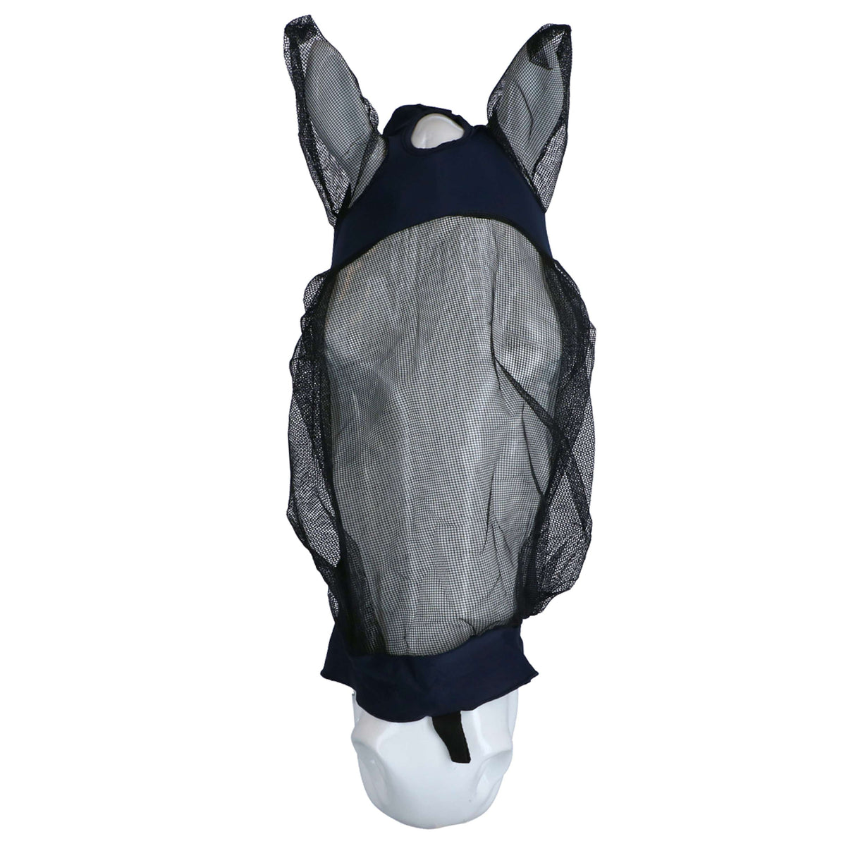 Weatherbeeta Vliegenmasker Deluxe Stretch met Oren Navy/Zwart