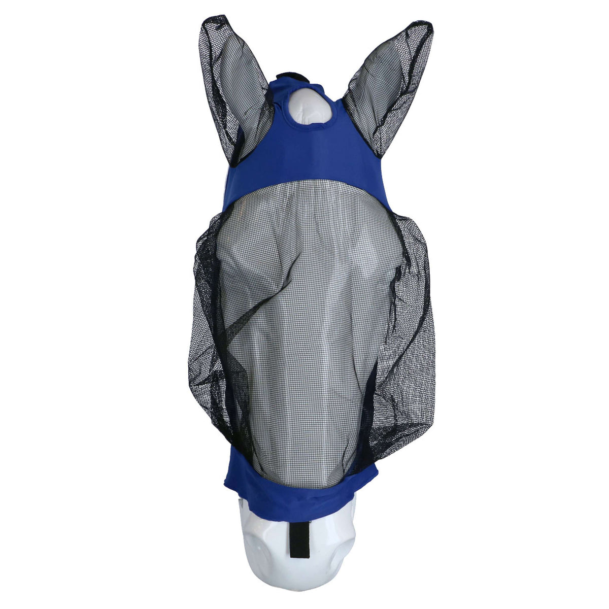 Weatherbeeta Vliegenmasker Deluxe Stretch met Oren Royal Blauw/Zwart