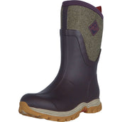 Muck Boot Arctic Sport II Mid Dames Bordeaux/Tweed