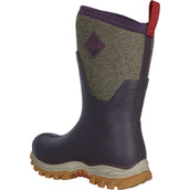 Muck Boot Arctic Sport II Mid Dames Bordeaux/Tweed