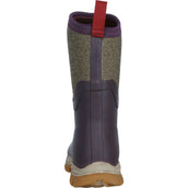 Muck Boot Arctic Sport II Mid Dames Bordeaux/Tweed