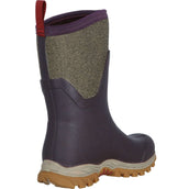 Muck Boot Arctic Sport II Mid Dames Bordeaux/Tweed