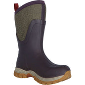 Muck Boot Arctic Sport II Mid Dames Bordeaux/Tweed