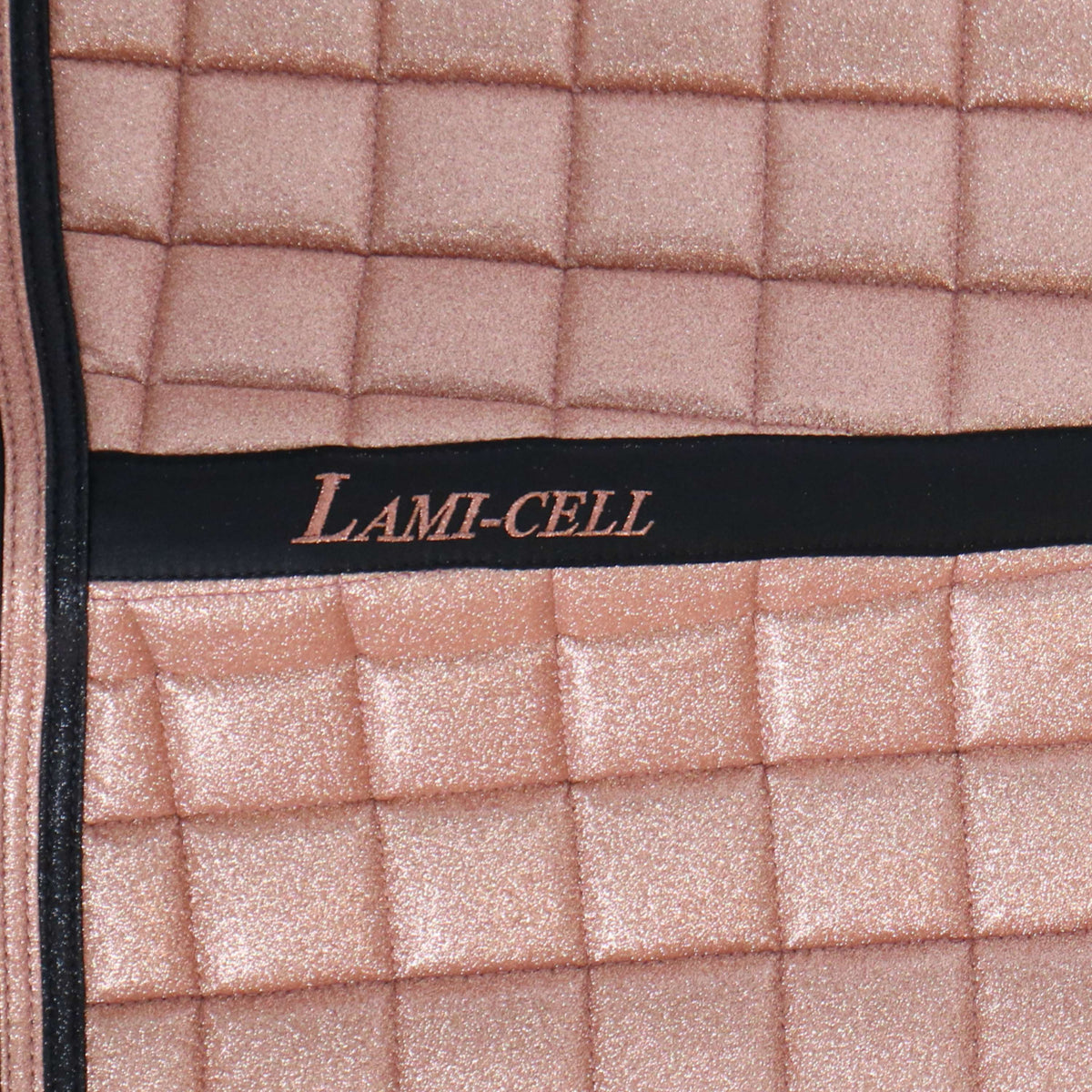 Lami-Cell Zadeldekje Sparkling Dressuur Old Pink/Zwart