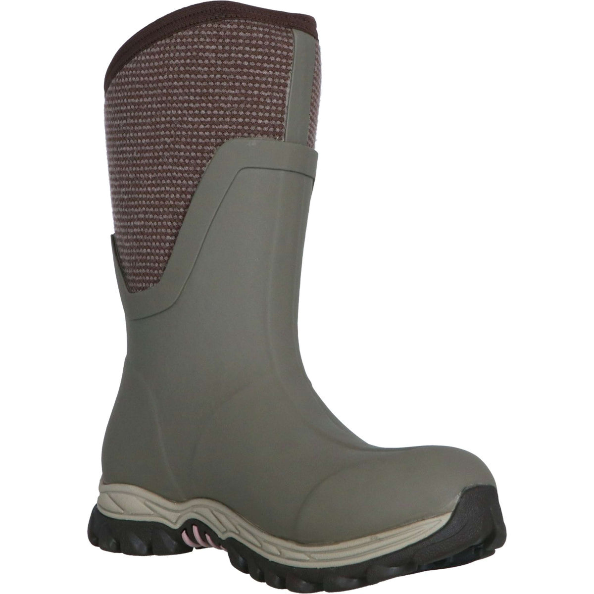 Muck Boot Arctic Sport II Mid Dames Taupe/Chocolate