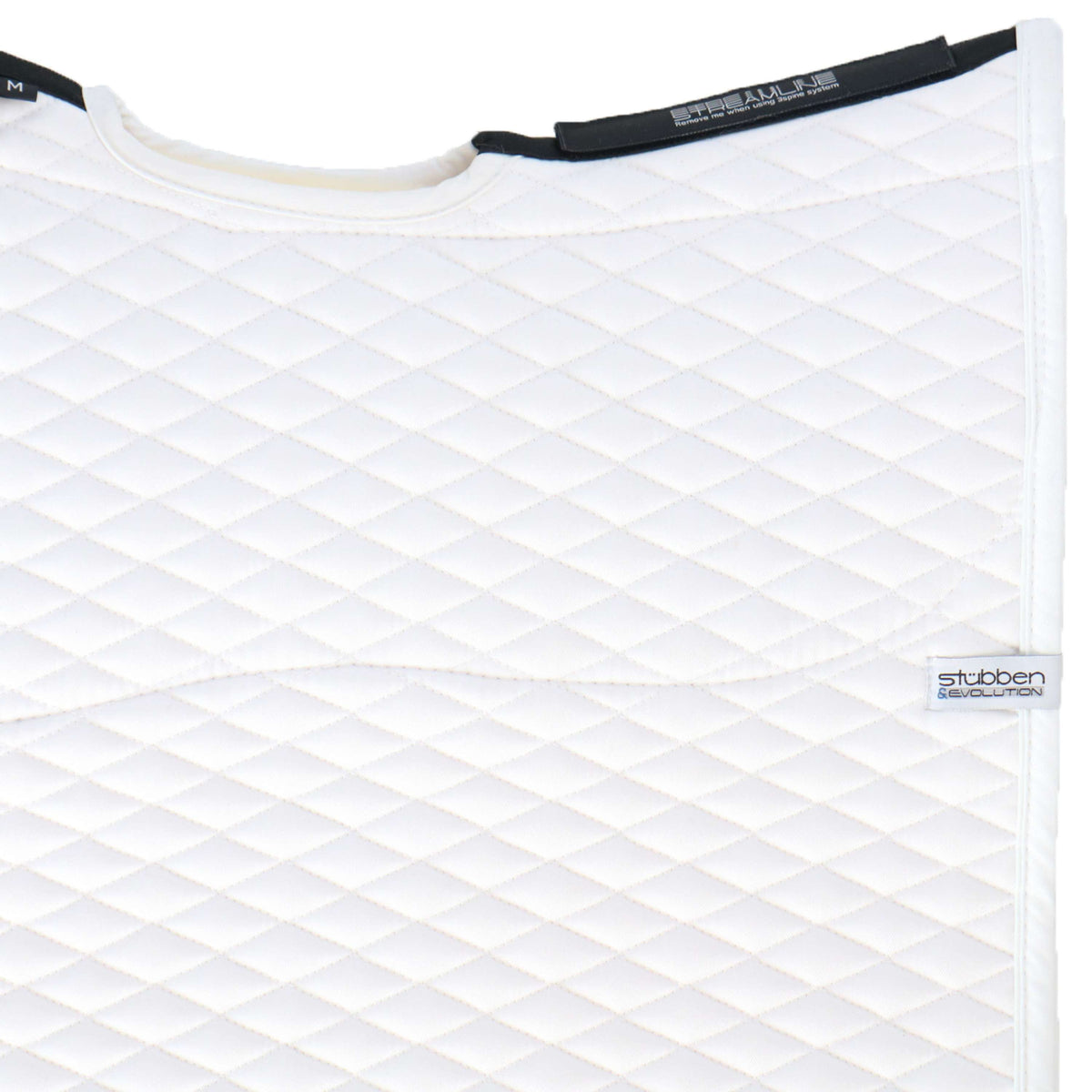 Stübben Zadeldekje Streamline Dressuur Lamsvel Wit