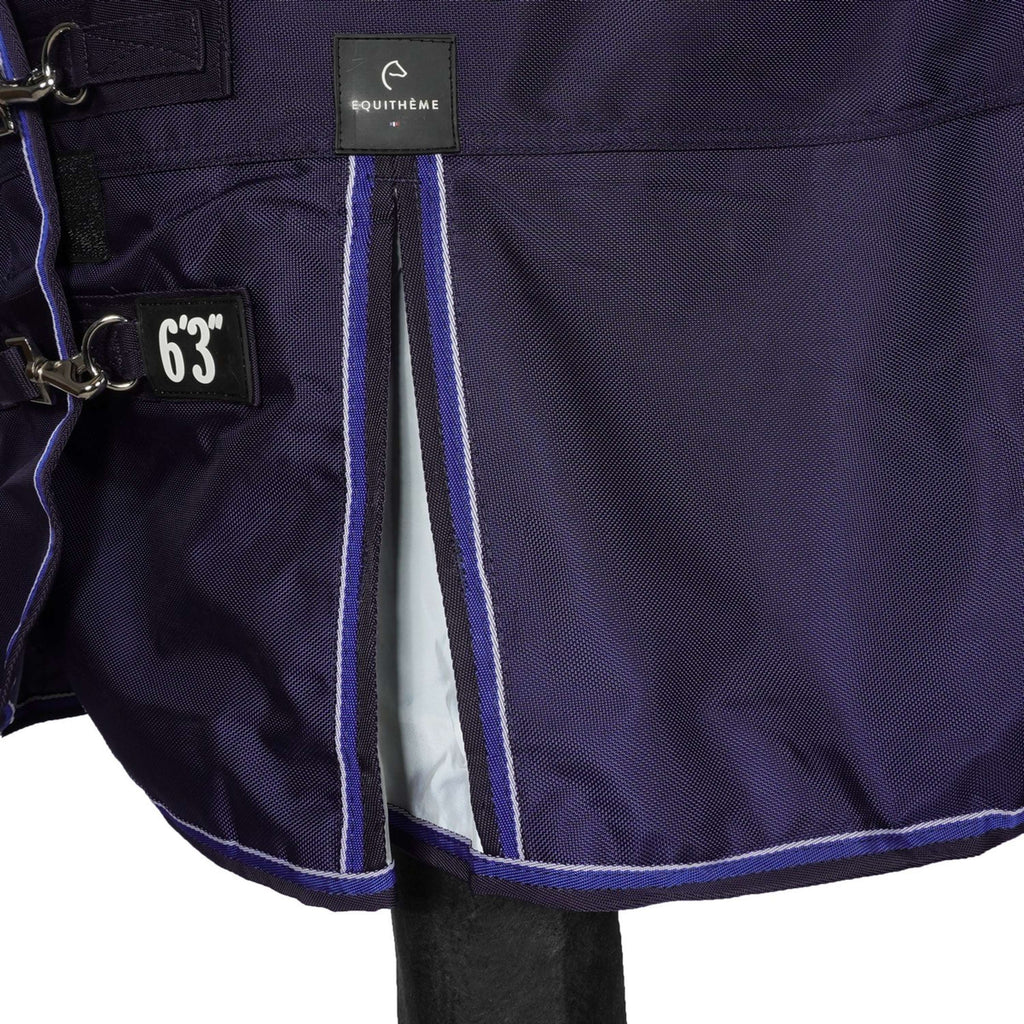 EQUITHÈME Outdoordeken Pro Series Tyrex 1680D 220g met Hals Navy