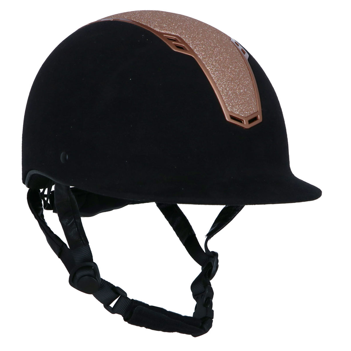 HKM Cap Graz Zwart/Rosegold