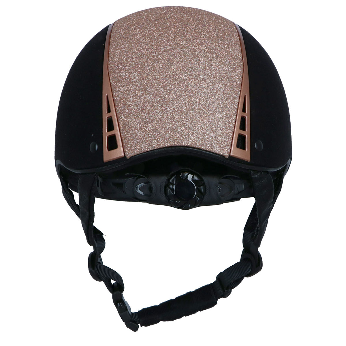 HKM Cap Graz Zwart/Rosegold