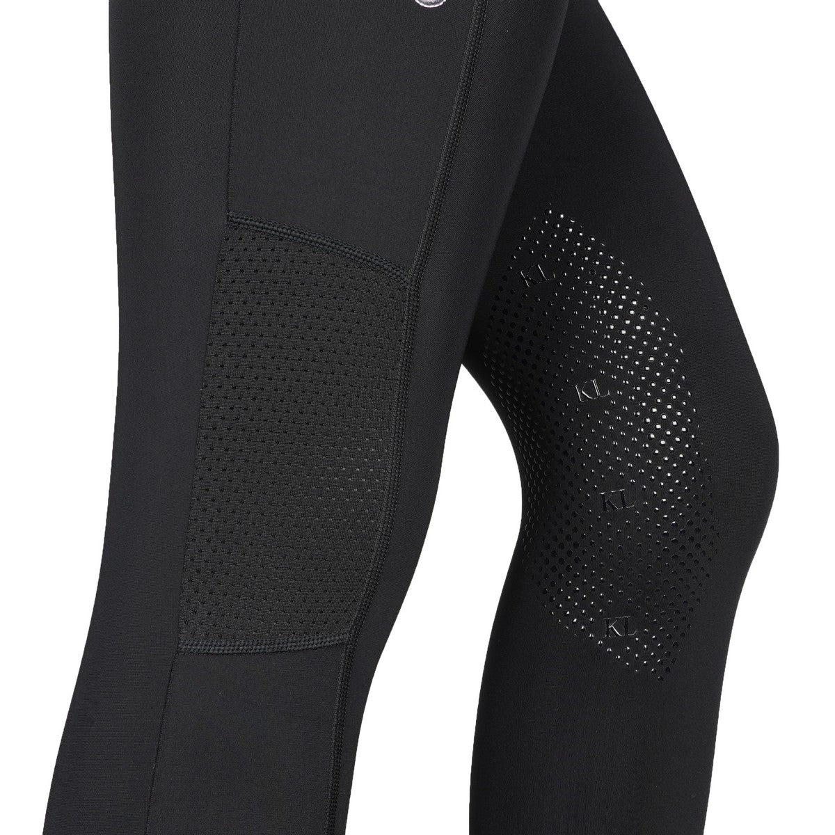 Kingsland Rijlegging Katinka F-Tec2 Knie-Grip Dames Zwart