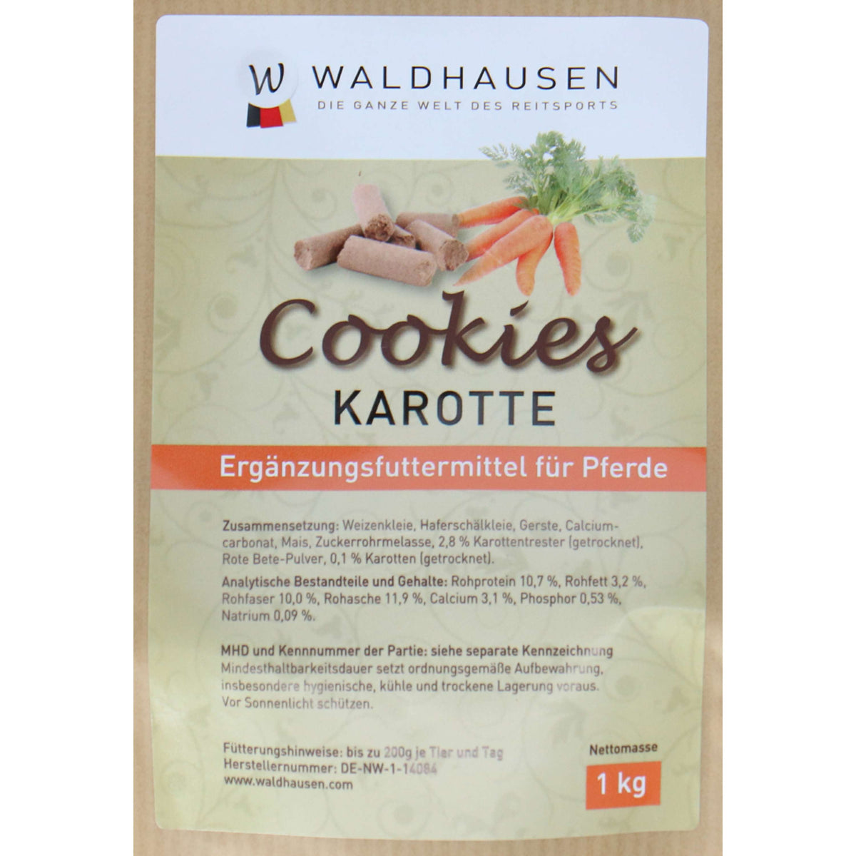 Waldhausen Beloningsbrok Cookies Wortel