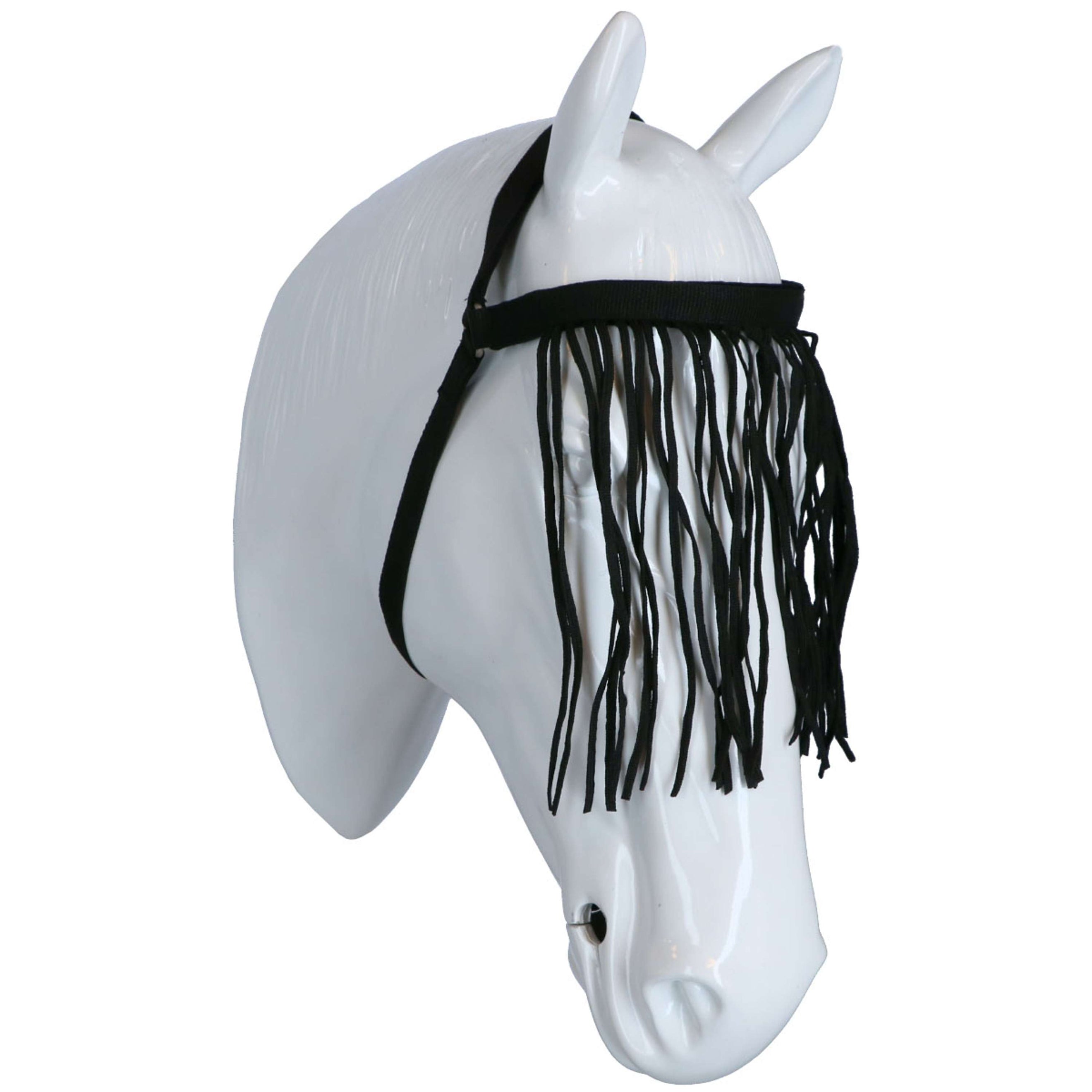 Waldhausen Vliegenfranjes met Hoofddeel Zwart Waldhausen Vliegenfranjes met Hoofddeel Zwart