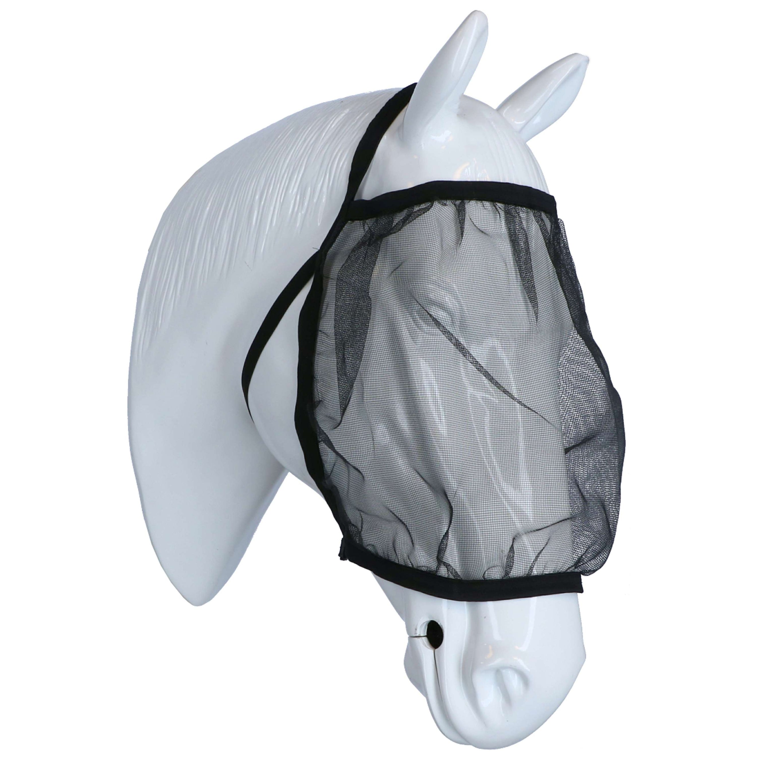 Waldhausen Vliegenmasker Basic zonder Oren Zwart Waldhausen Vliegenmasker Basic zonder Oren Zwart