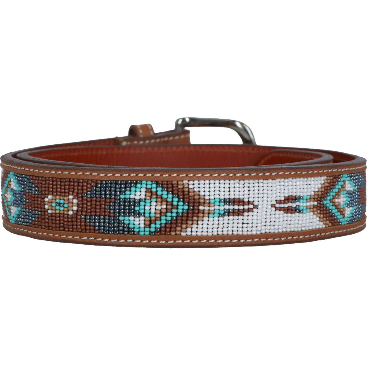 Pénélope Riem Pearl Cognac/Turquoise