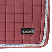 HORKA Zadeldekje Equestrian Pro Velvet Dressuur Rosewood