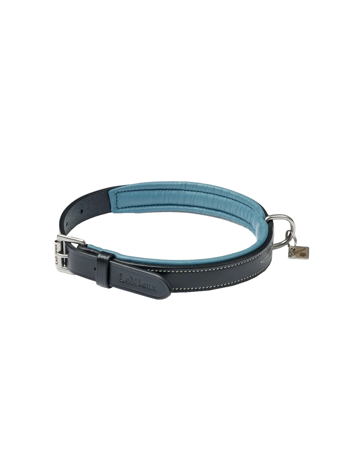 LeMieux Halsband Windsor Padded Zwart/Blauw