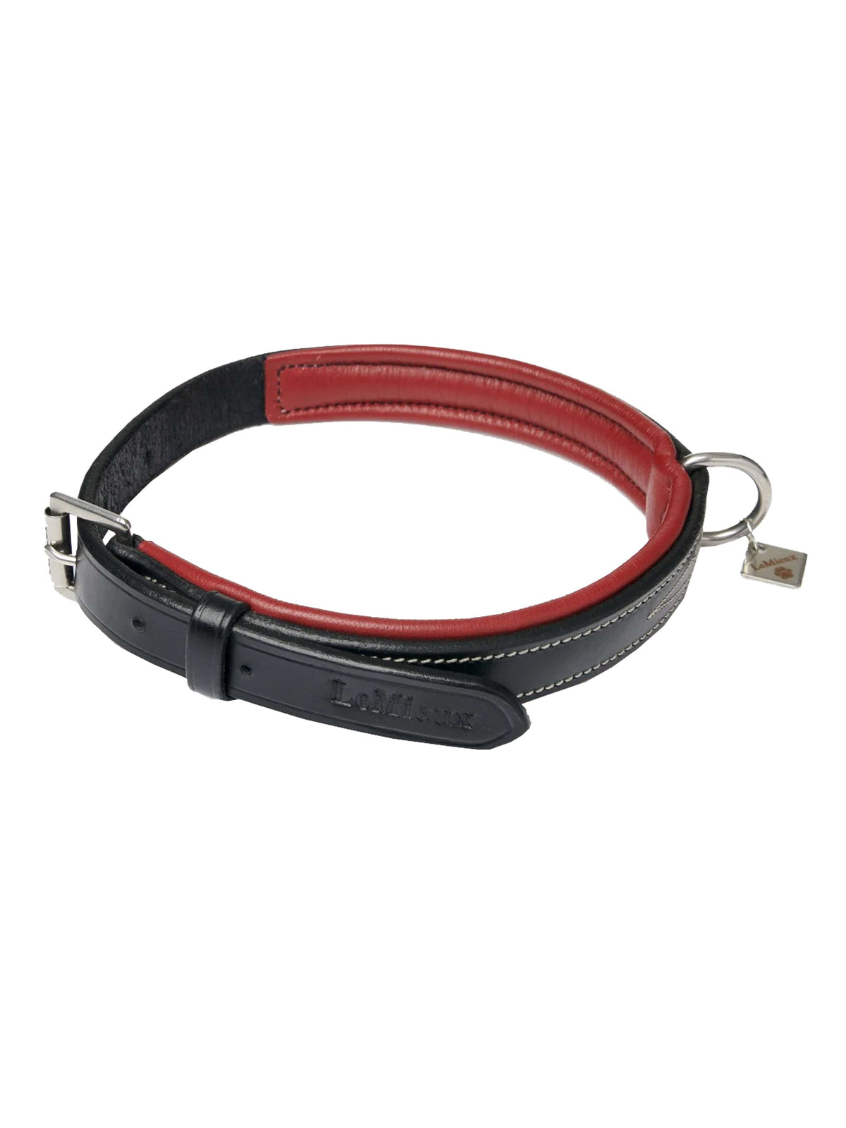 LeMieux Halsband Windsor Padded Zwart/Burgundy