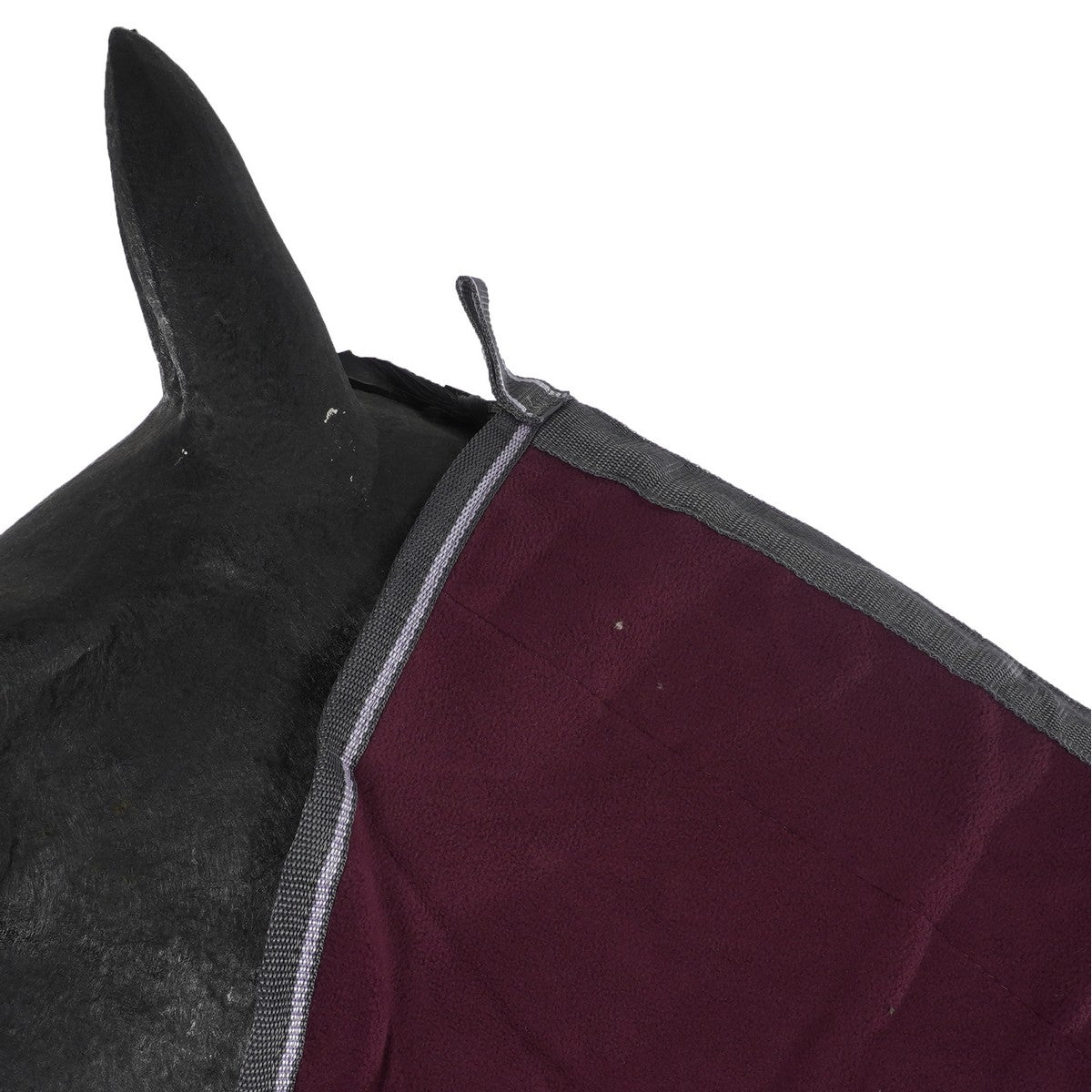 Weatherbeeta Fleecedeken Cooler Combo Neck Maroon/Grijs/Wit