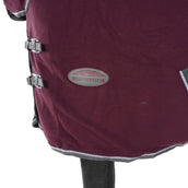 Weatherbeeta Fleecedeken Cooler Combo Neck Maroon/Grijs/Wit