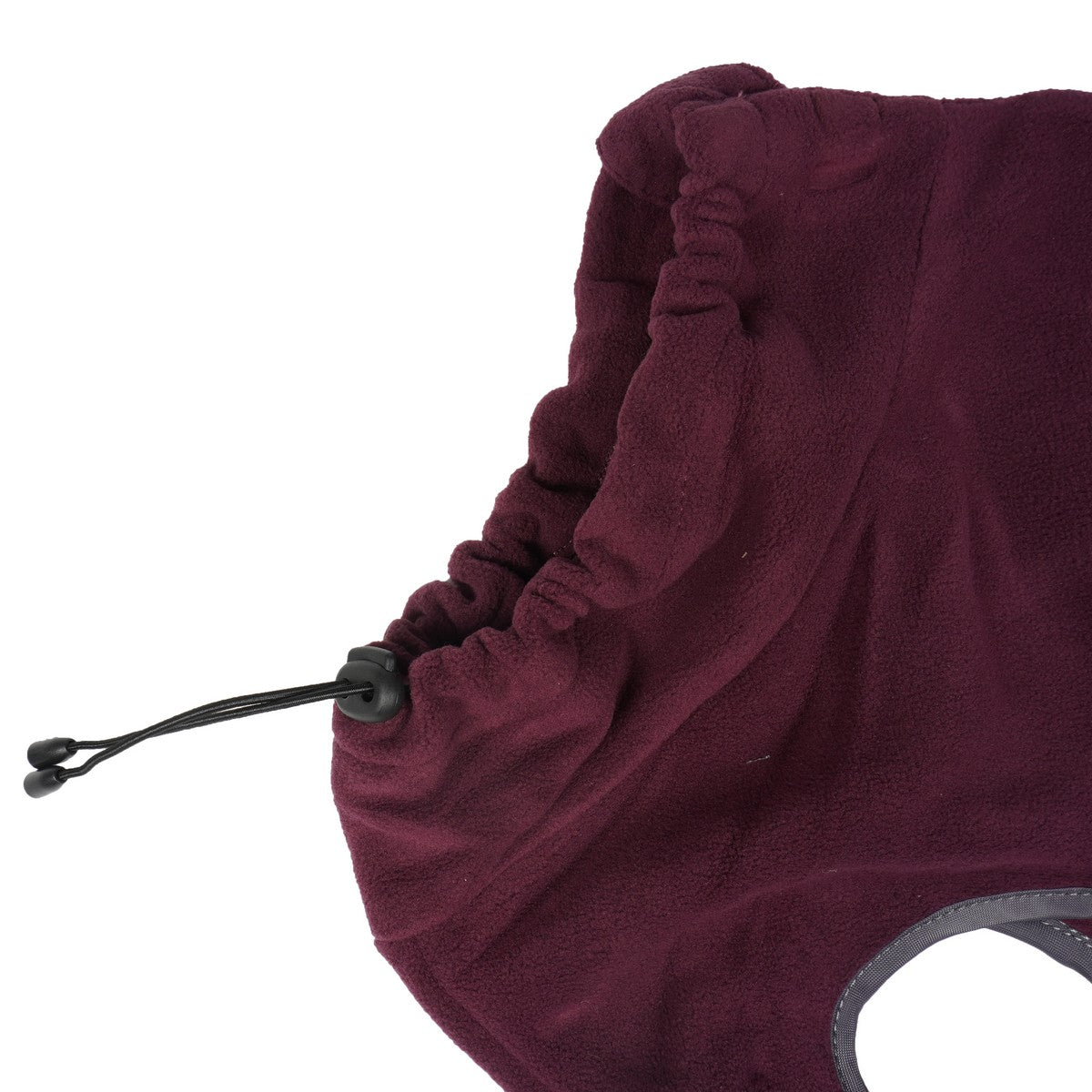 Weatherbeeta Hondenjas Comfitec Fleece Zip Maroon/Grijs