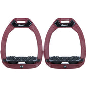 Flex-On Veiligheidsbeugels Safe-On Inclined Ultra Grip Burgundy/Zwart/Zwart