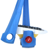 Flex-On Veiligheidsbeugels Safe-On Junior Inclined Grip Blauw/Wit/Geel