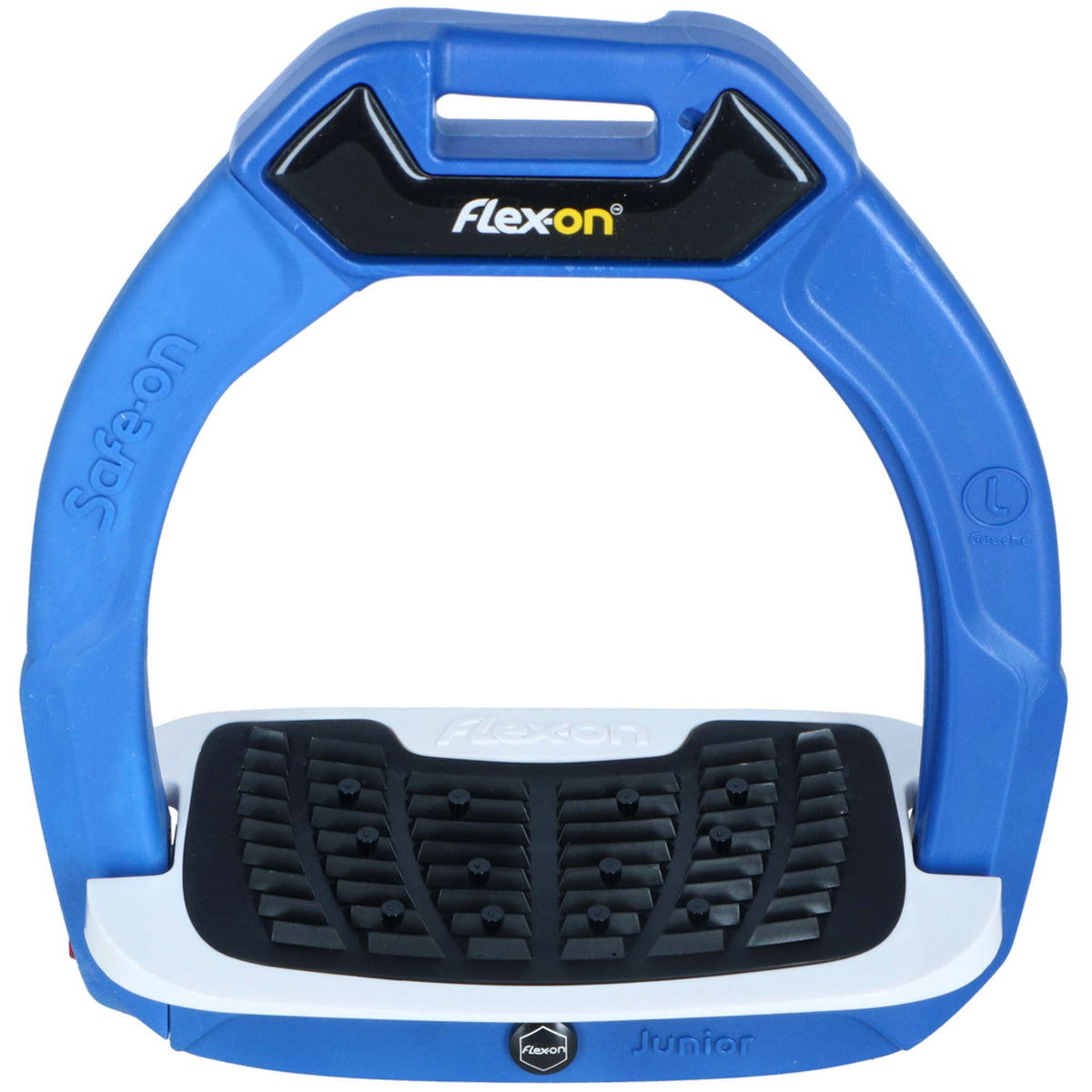 Flex-On Veiligheidsbeugels Safe-On Junior Inclined Grip Blauw/Wit/Geel