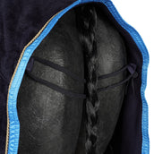 Harry's Horse Fleecedeken Friesian Style Navy