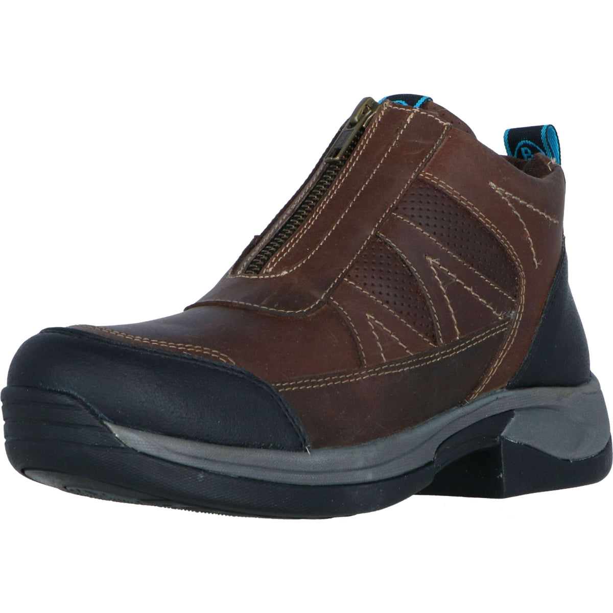 BR Stalschoenen Cavan-Zip Bruin