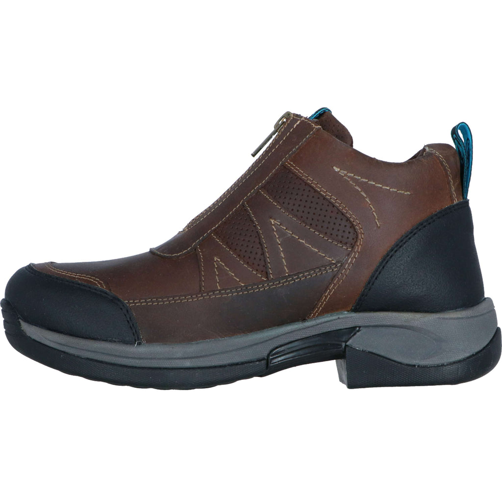 BR Stalschoenen Cavan-Zip Bruin