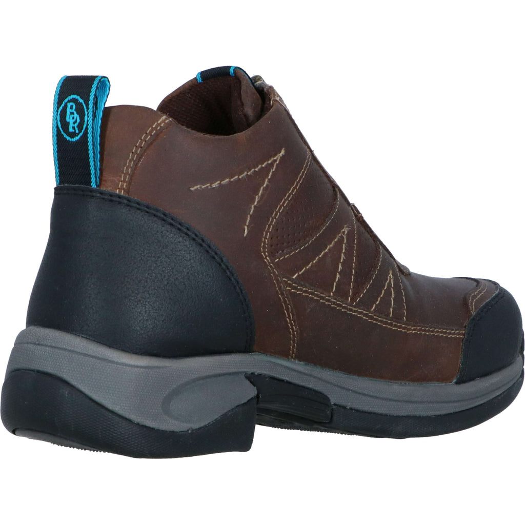 BR Stalschoenen Cavan-Zip Bruin