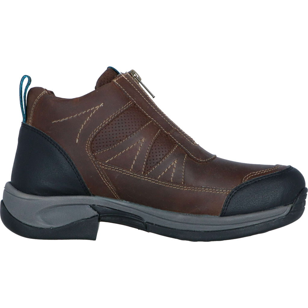 BR Stalschoenen Cavan-Zip Bruin
