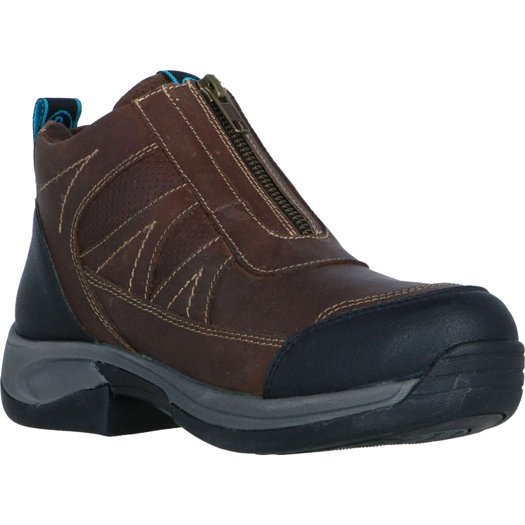 BR Stalschoenen Cavan-Zip Bruin