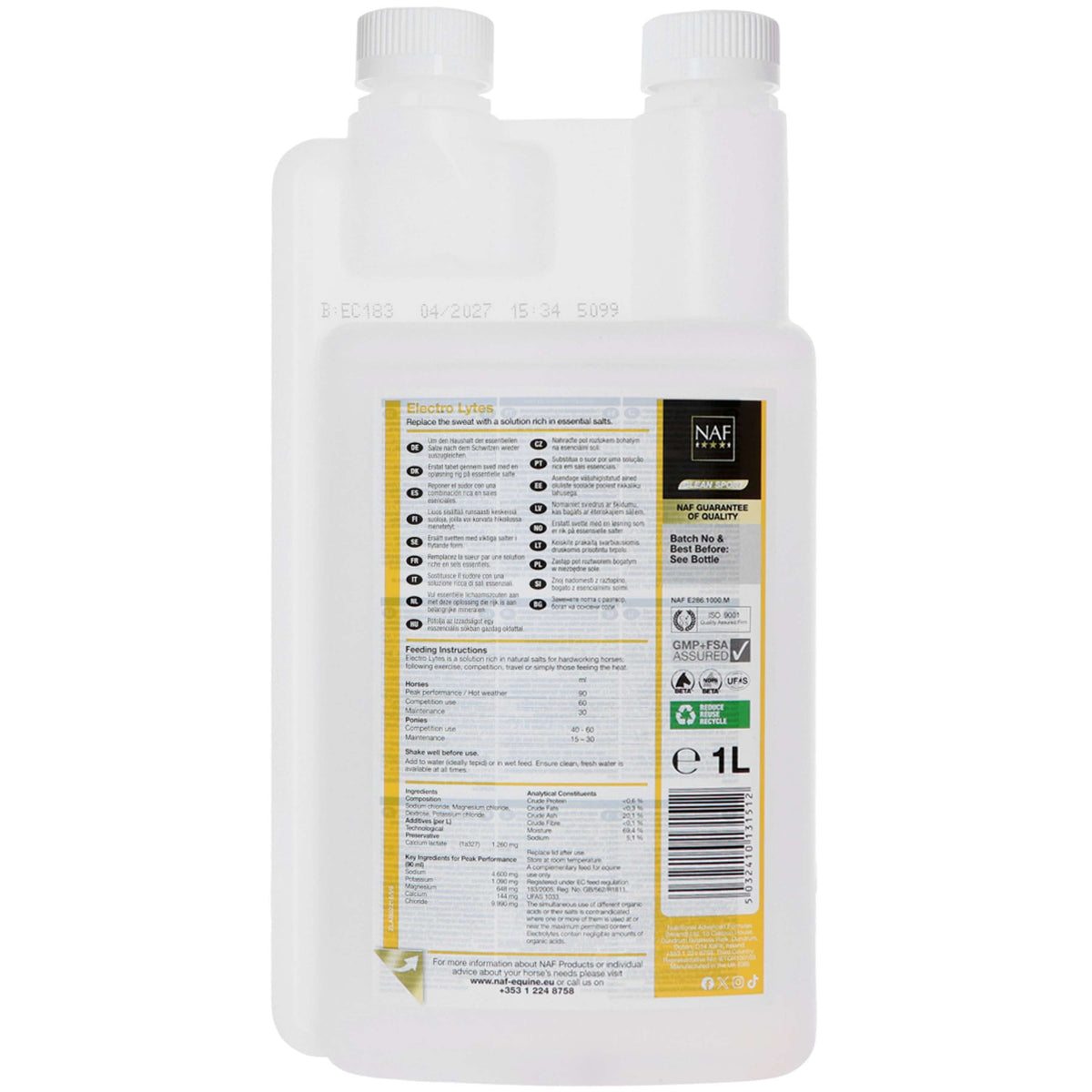 NAF Elektrolyten Vloeibaar