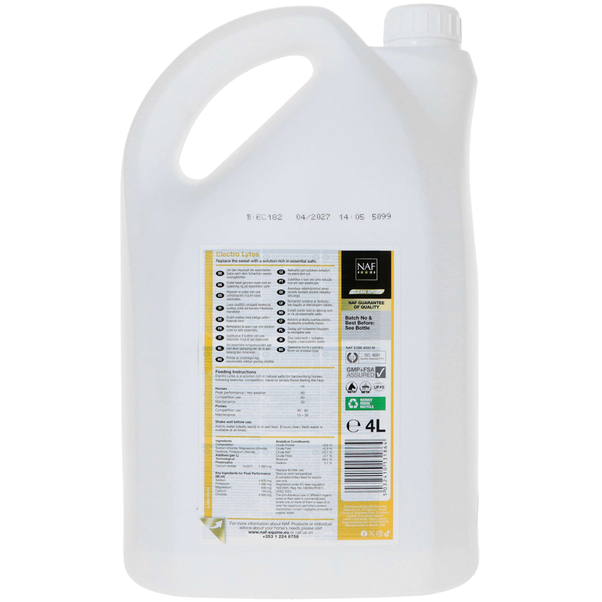 NAF Elektrolyten Vloeibaar