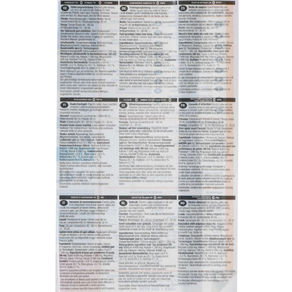 NAF Elektrolyten Vloeibaar