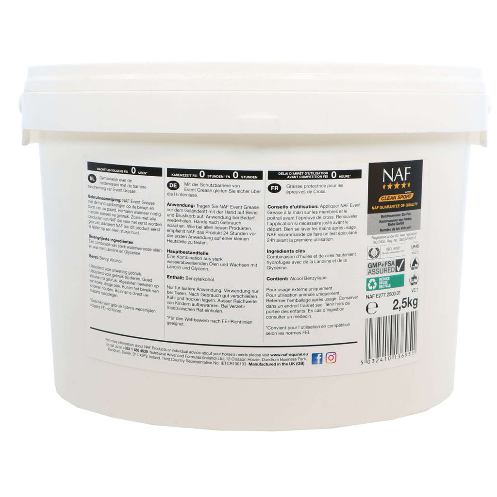 NAF Eventing crème Event Grease