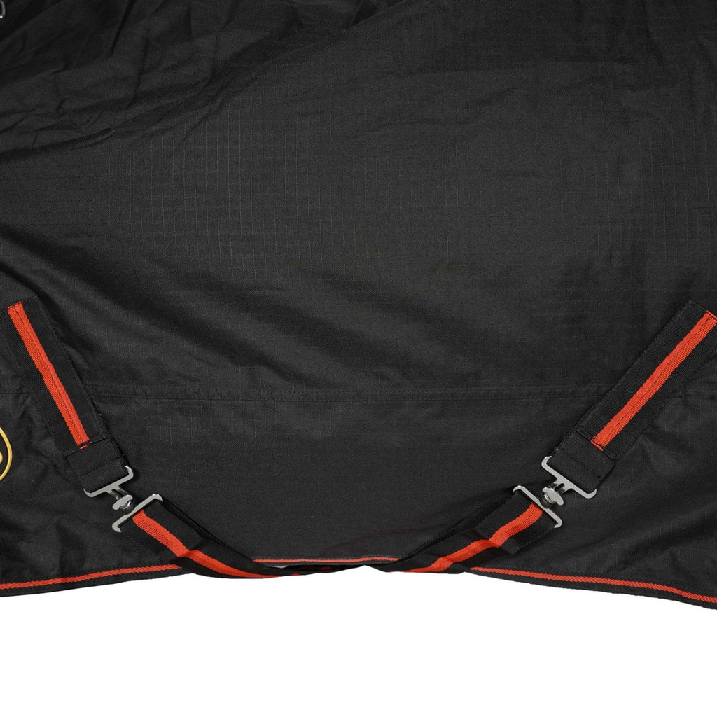 HB Outdoordeken Model Kentucky Afneembare Hals 300g Zwart
