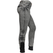 Harry's Horse Rijbroek Denim Jaruco Full Grip Jet Black