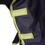 Bucas Oasis Turnout 100 & Neck Dark grey/Lime