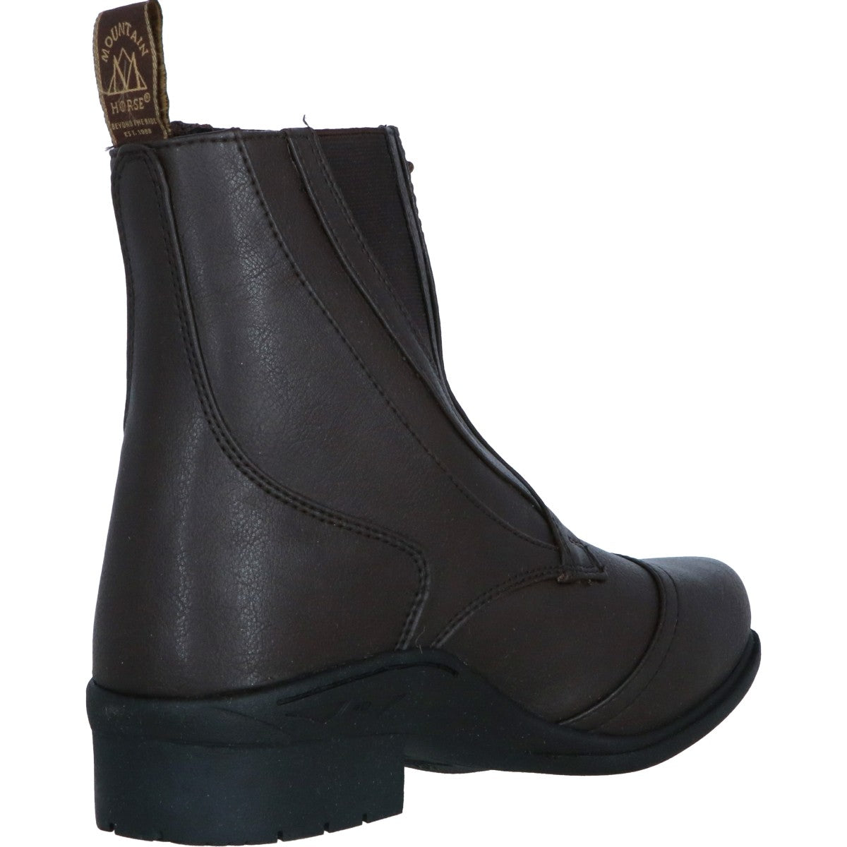 Mountain Horse Jodhpurs Veganza Side Zip Paddock Bruin