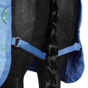 Weatherbeeta Regendeken Saxon 600D Pony Standard Neck Lite Blauw