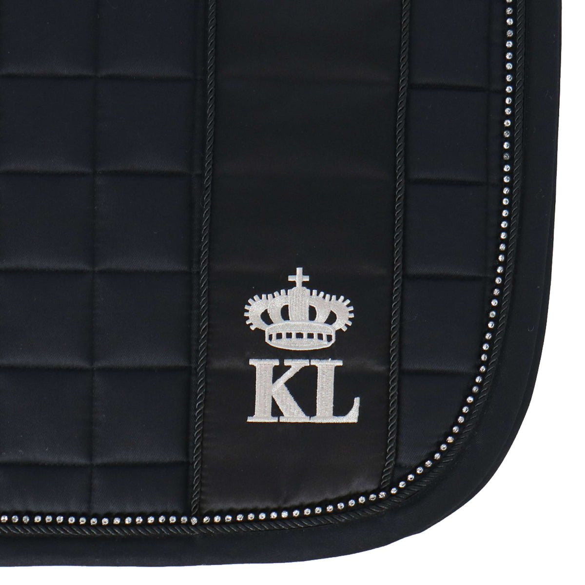 Kingsland Zadeldekje Classic Diamond Dressuur Zwart