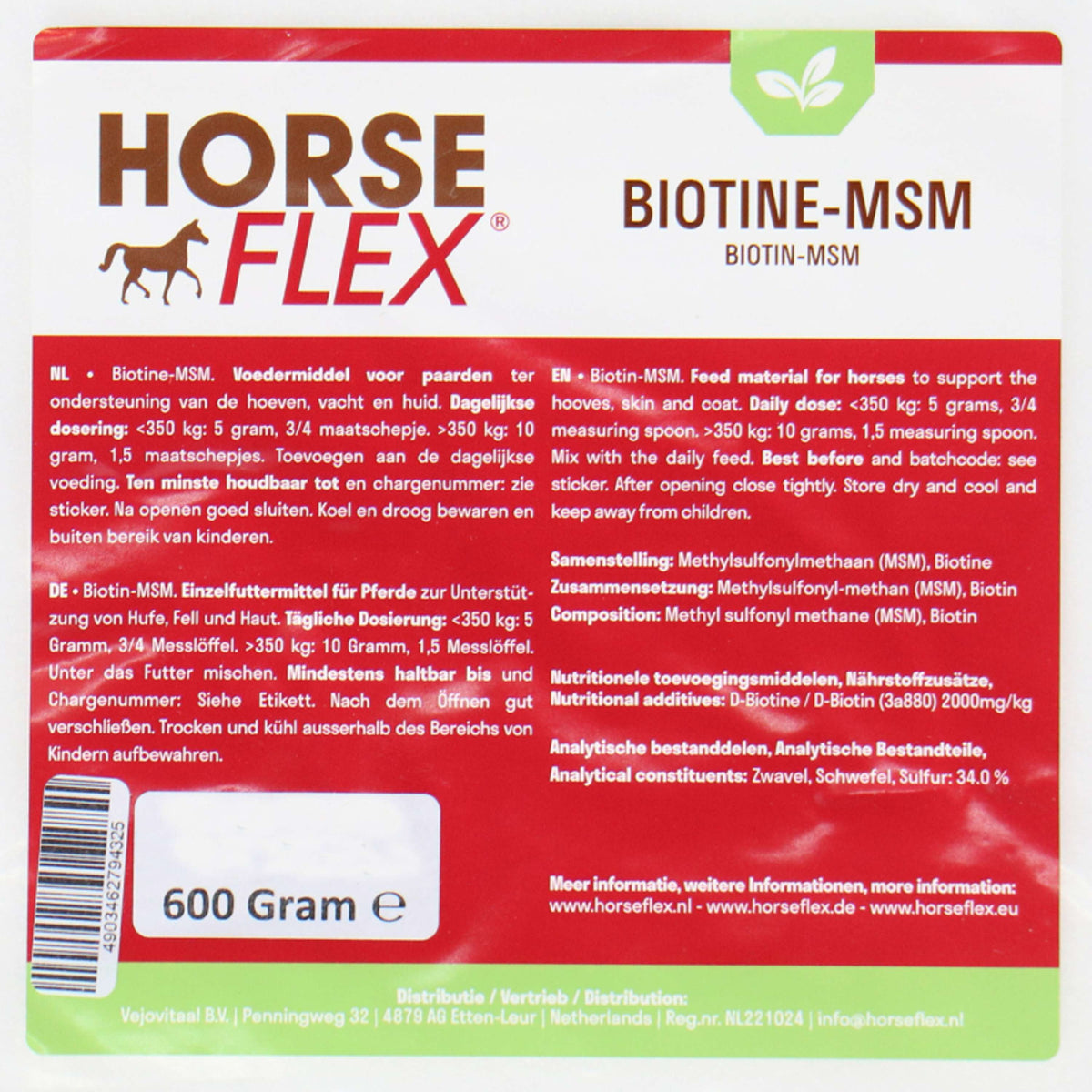 HorseFlex Biotine-MSM Navul